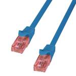 netwerk patch kabel blauw logilink