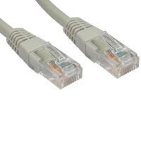 Netwerkkabel Cat5e CM 4x2x324AWG ISO/IEC 11801 TIA/EIA-568-B.2 lengte 80CM grijs (2e kans)