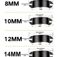 Ring afdichting rubber grommet 12mm voor gat 14mm type DD - Afbeelding 3