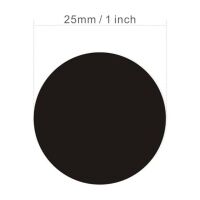 NFC tag NTAG215 504-byte 13.56 MHz ISO1443A UID 7-byte kaart rond 25x0.8mm zwart mat zelfklevend - Afbeelding 3