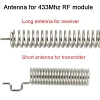 RF ontvanger 433Mhz antenne spiraalvormig staal 02