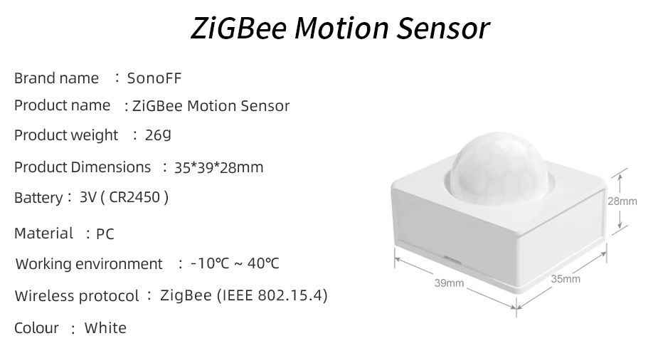 SONOFF Motion sensor 2