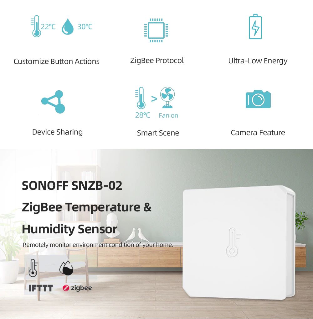 SONOFF Temperature Humidity sensor 2