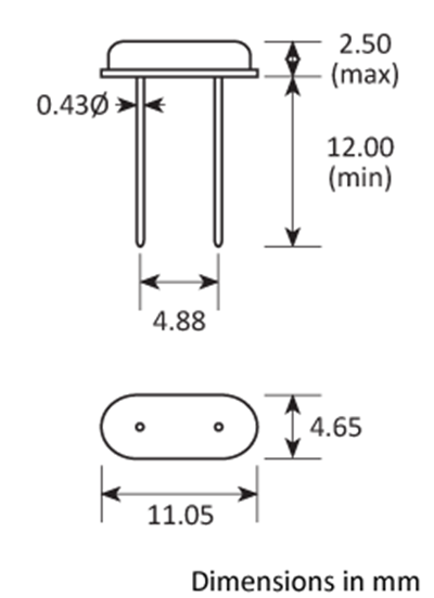 HC-49 afmetingen