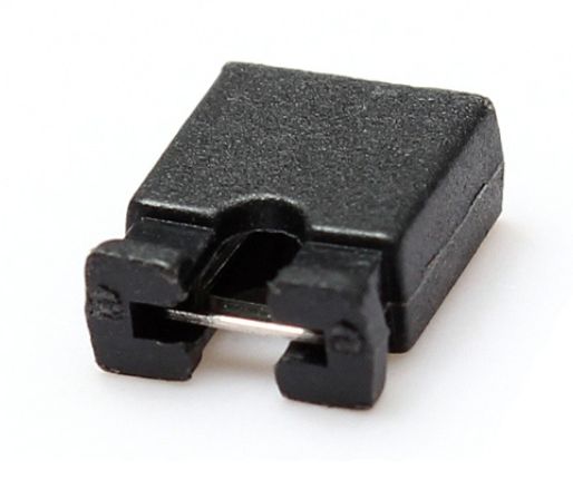 Jumper pitch 2.54mm zwart