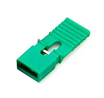 Jumper met greep pitch 2.54mm groen