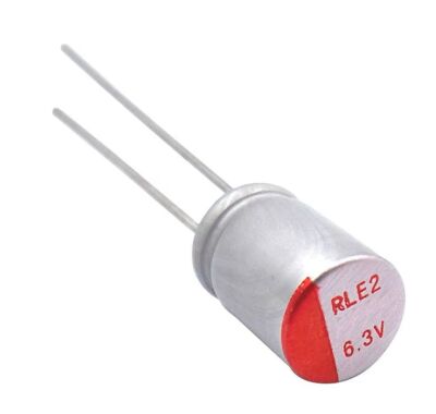 Condensator 6.3V RLE2 rood 01