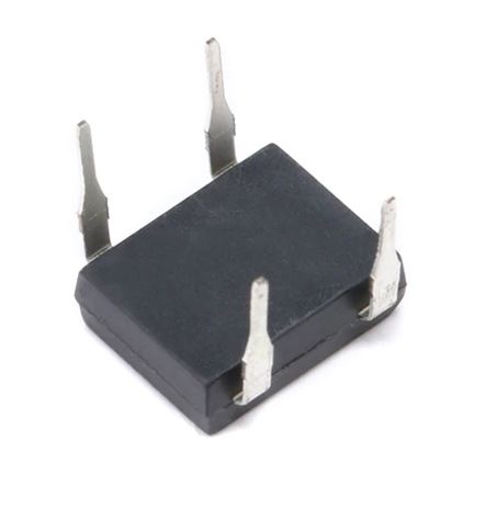 IC DIP-4 wide onderkant