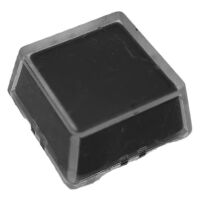 Toetsenbord Keycap ABS met transparante cap zwart