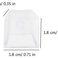 Toetsenbord Keycap ABS R4 transparant diffuus - Afbeelding 5