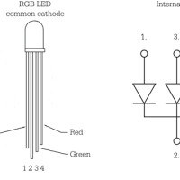 LED 5mm RGB pinout