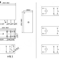 Relais 1xNO 240VAC-16A 30VDC-16A 1P1T / 5V SMIH-05VDC-SL-A - Afbeelding 3