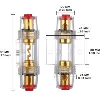 AGU car audio versterker zekering houder 10x38mm - Afbeelding 3