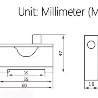 Zekering houder voor 6x30mm zekering 250V max. 10A indicatielamp DIN Rail FS-101 - Afbeelding 4