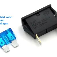 Zekering houder auto zekering medium mes inbouw KCD3 - Afbeelding 4