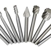 Frezenset voor hout, plastic, aluminium CNC High Speed Steel as diameter 3mm - Afbeelding 3