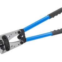 Krimptang voor kabelschoen 6-50mm zeshoek krimp HX-50B blauw