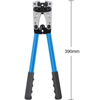 Krimptang voor kabelschoen 6-50mm zeshoek krimp HX-50B blauw - Afbeelding 3