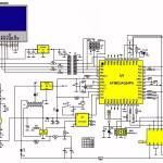 Multifunctioneel componenten tester LCR-TC1 schema
