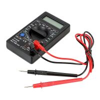 Multimeter digitaal LCD DT-830B zwart - Afbeelding 3