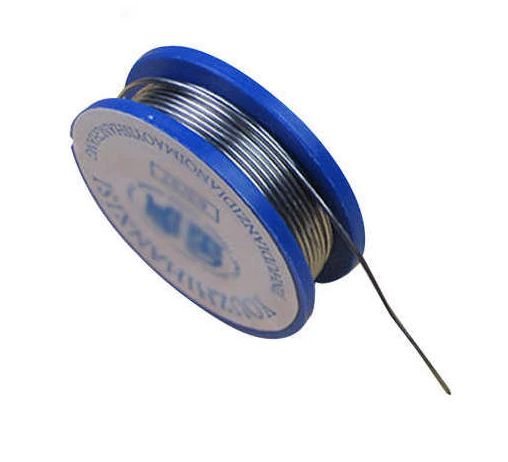 Soldeer tin 63/37 met 2% flux diameter 0.8mm 1.7 meter 13 gram