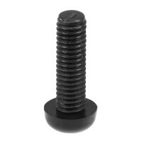 Bolkopschroef kruisgleuf M4x10mm Nylon PA66 zwart - Afbeelding 3