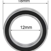 Kogellager 12x18x4mm 6701-2RS - Afbeelding 3