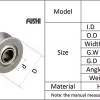 Kogellager met V-groef 4x13x6mm V624ZZ - Afbeelding 4