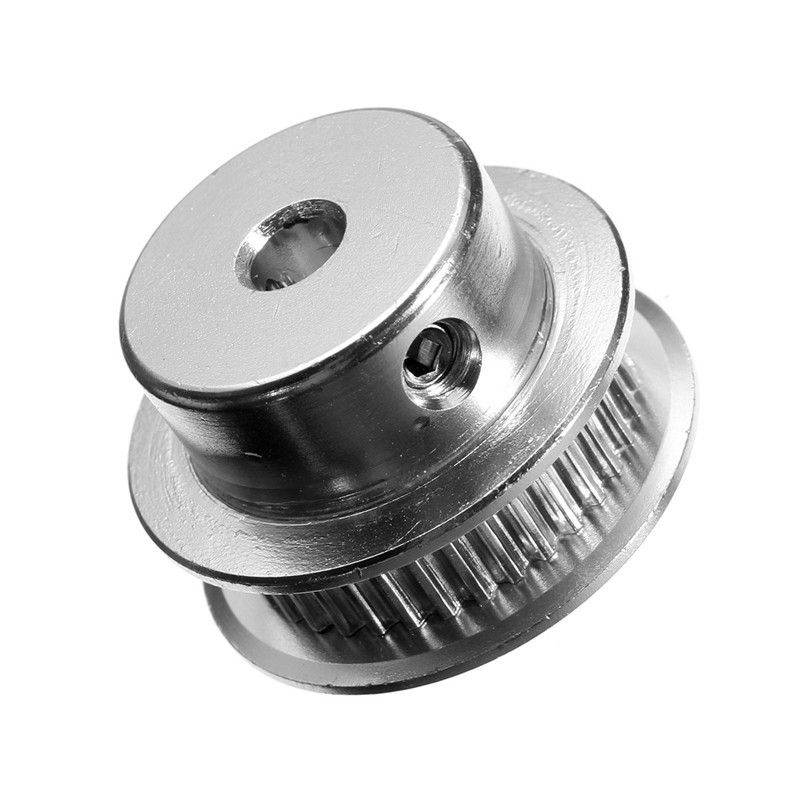 Pulley GT2 40 tanden 5mm gat voor riem 6mm aluminium