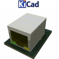 Connector RJ45 Hanrun HR911105A KiCad 6+