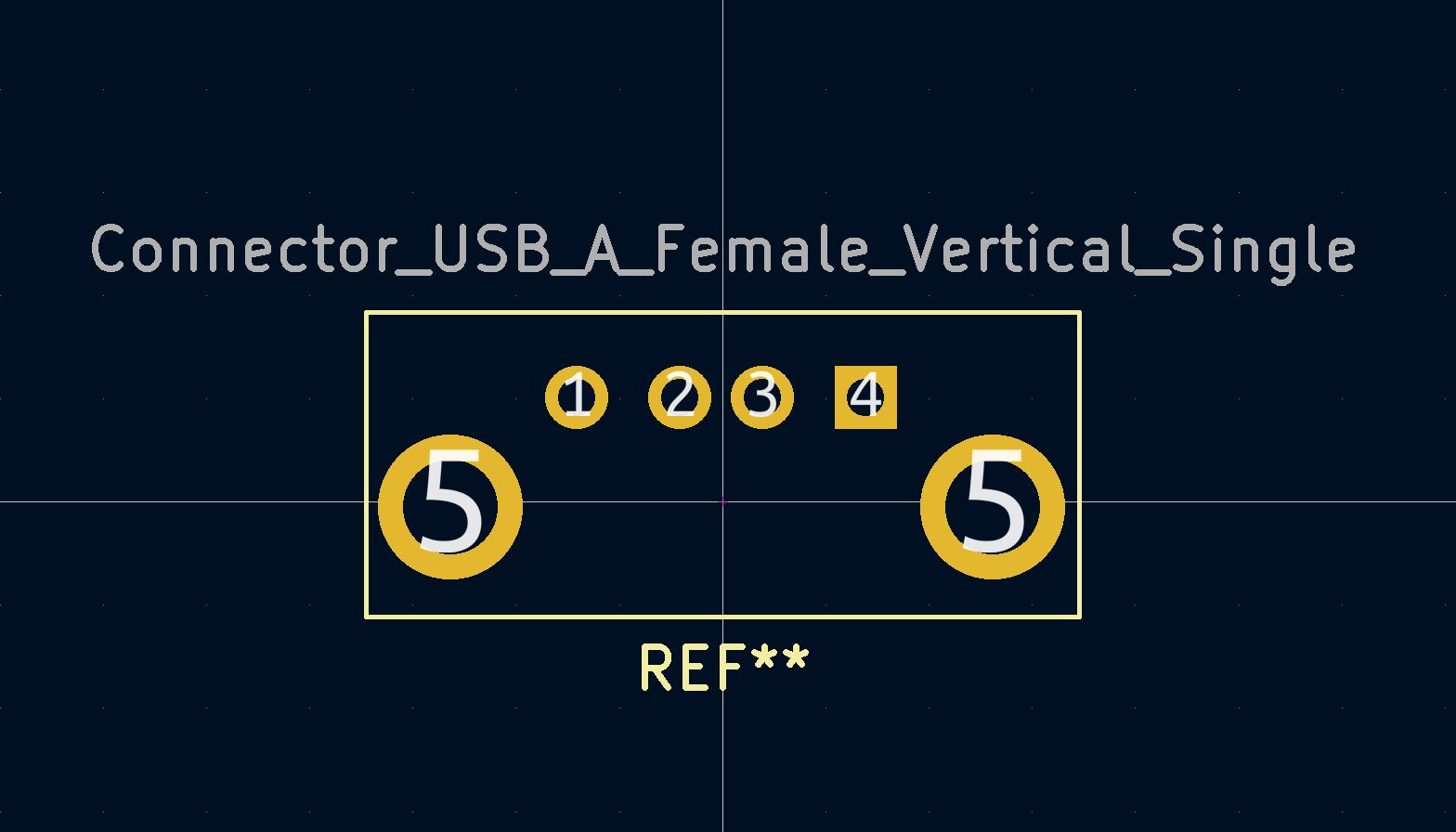 Connector_USB_A_Female_Vertical_Single 03