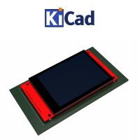 Display TFT 2.8" 240x320 KiCad 6+