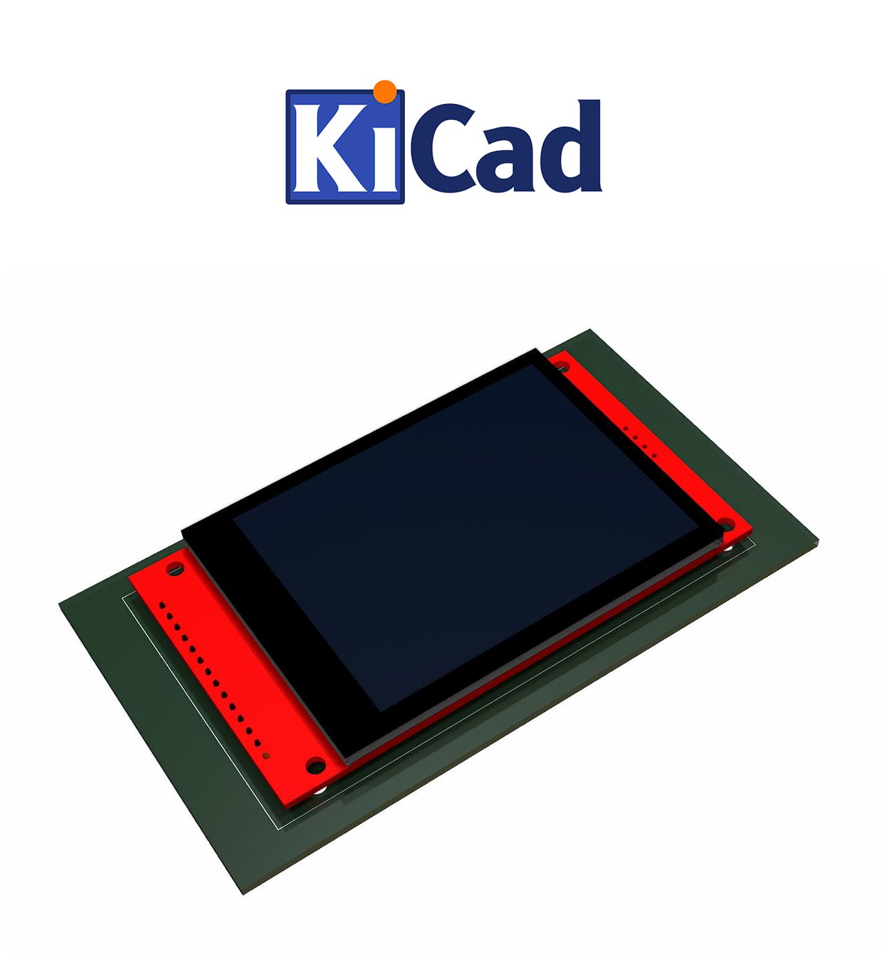 Display TFT 2.8" 240x320 KiCad 6+