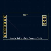 Module LoRa eByte Exxx-xxxTxxD KiCad 8+ - Afbeelding 4