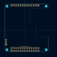 OPI ZERO 3 HAT TEMPLATE KiCad 7+ - Afbeelding 4