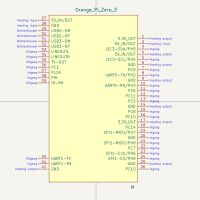 OPI ZERO 3 HAT TEMPLATE KiCad 7+ - Afbeelding 3