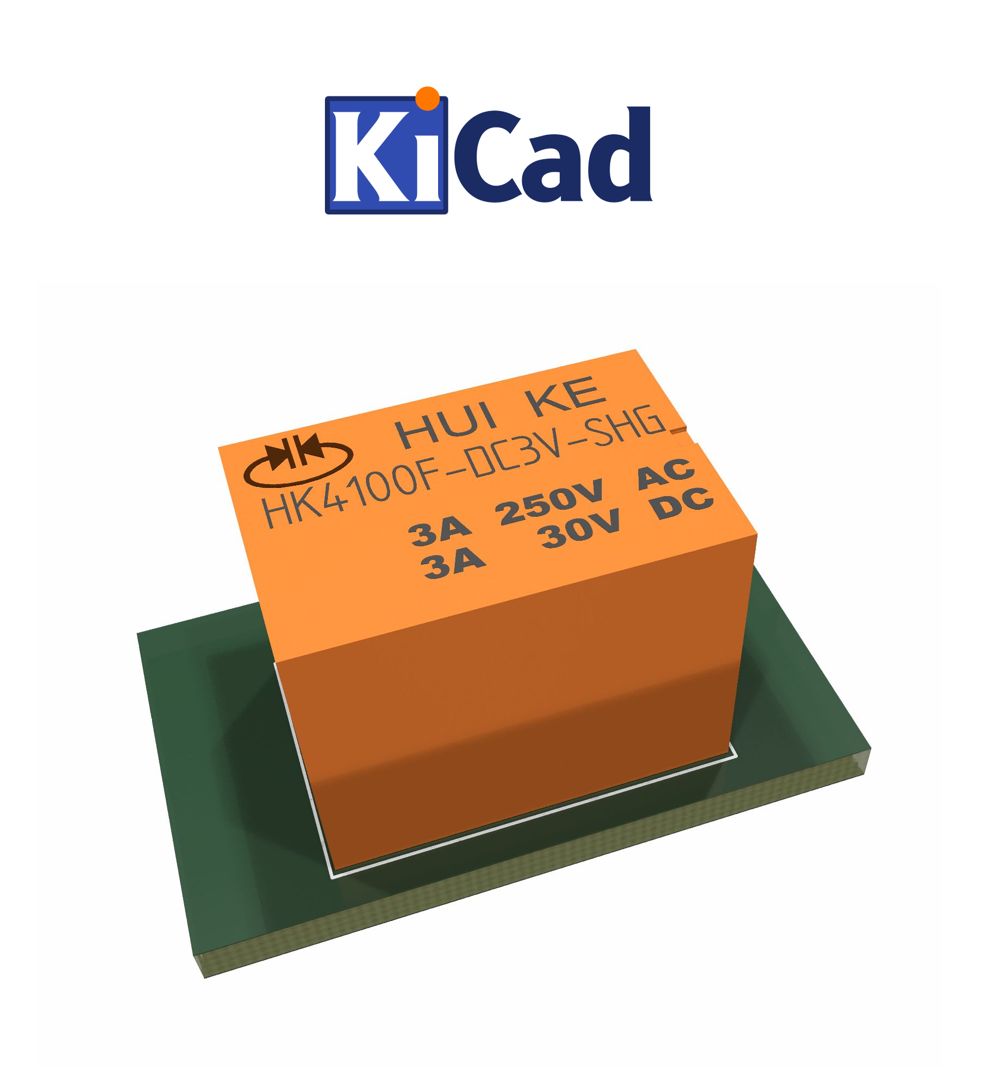 Relay HK4100F-DCxxV-SHG KiCad 6+