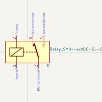 Relay SMIH-xxVDC-SL-C KiCad 7+ - Afbeelding 4