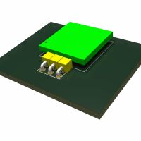 Sensor Touch Capacitive Blue Small KiCad 7+ - Afbeelding 4