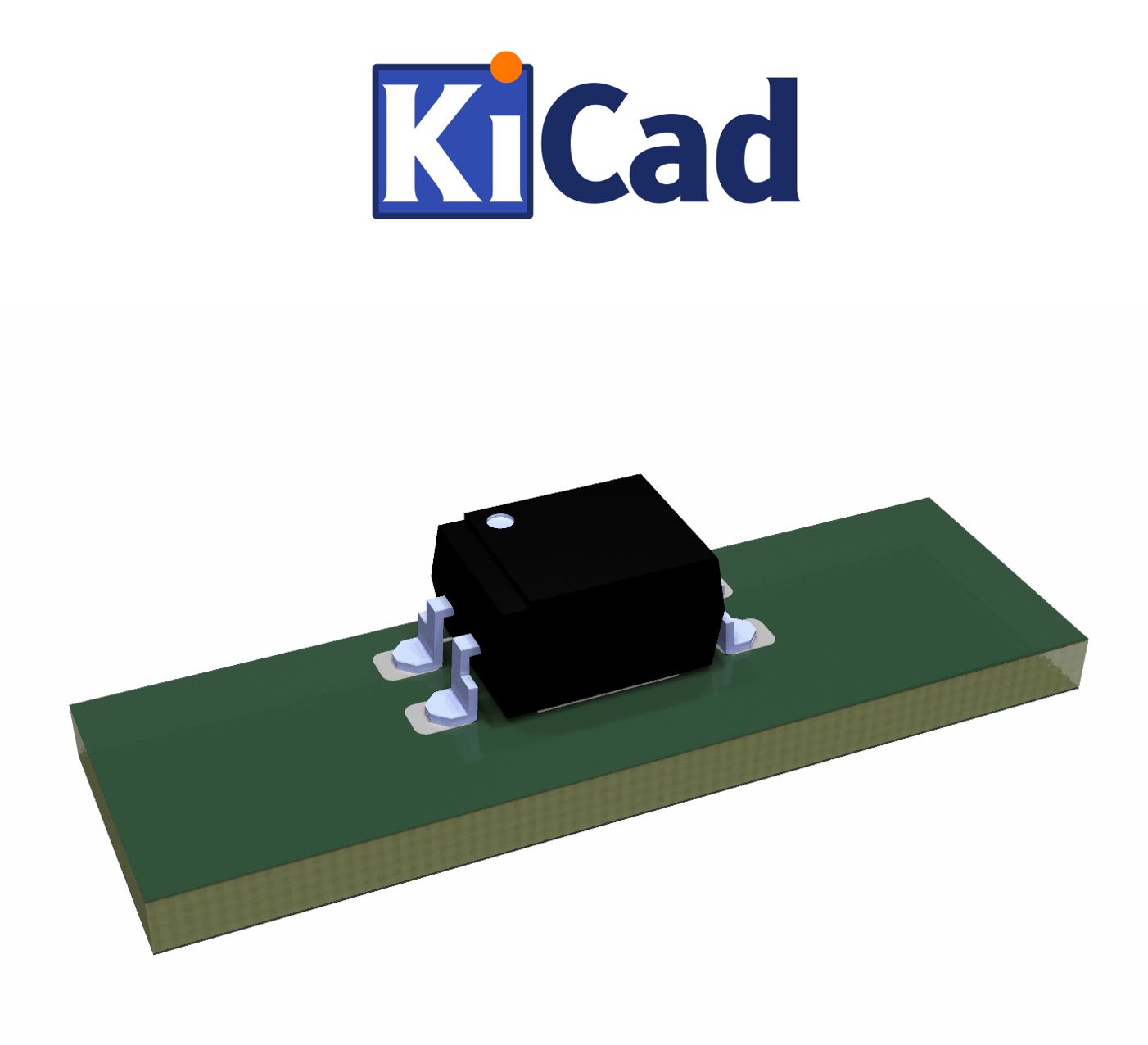 SOP-4_4.6x6.5mm_P2.54mm KiCad 6+