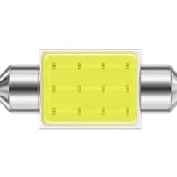 Lamp C5W 36x15mm 12VDC 100mA 12 LED COB single side wit 7000K
