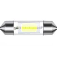 Lamp C5W 36x8.5mm 12VDC 55mA 3 LED COB single side wit 6000K