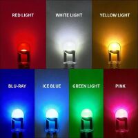 Lamp T10 W5W 12VDC 10mA 1 LED COB IP67 kunststof ice blue - Afbeelding 5