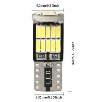 Lamp T10 W5W 12VDC 130mA 26 LED SMD 4014 Canbus Ice Blue 8000K - Afbeelding 4