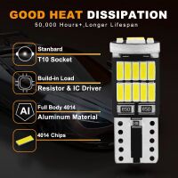 Lamp T10 W5W 12VDC 130mA 26 LED SMD 4014 Canbus Ice Blue 8000K - Afbeelding 5