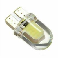 Lamp T10 W5W 12VDC 10mA 4 LED COB IP67 silicon wit