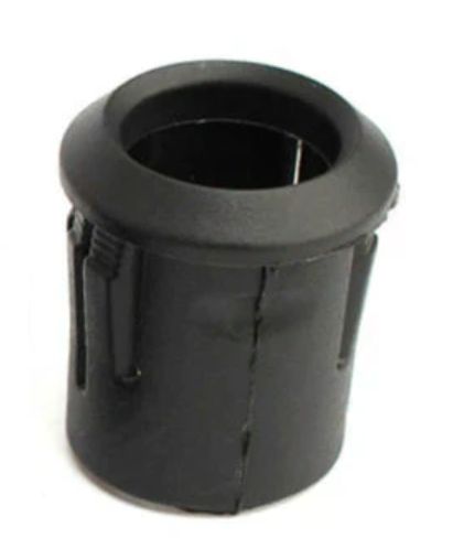 LED 10mm houder clip kunststof zwart 02