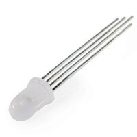 LED 5mm RGB diffuus (common cathode)