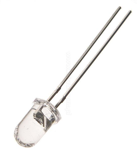 LED 5mm wit helder LED 5mm wit helder