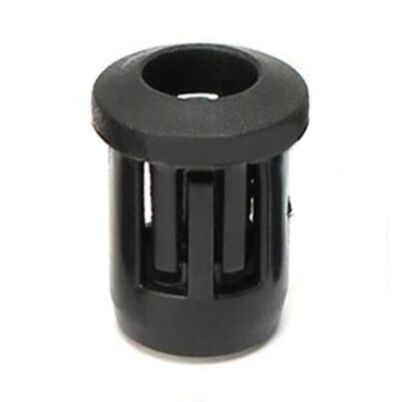 LED houder clip kunststof zwart 3mm en 5mm